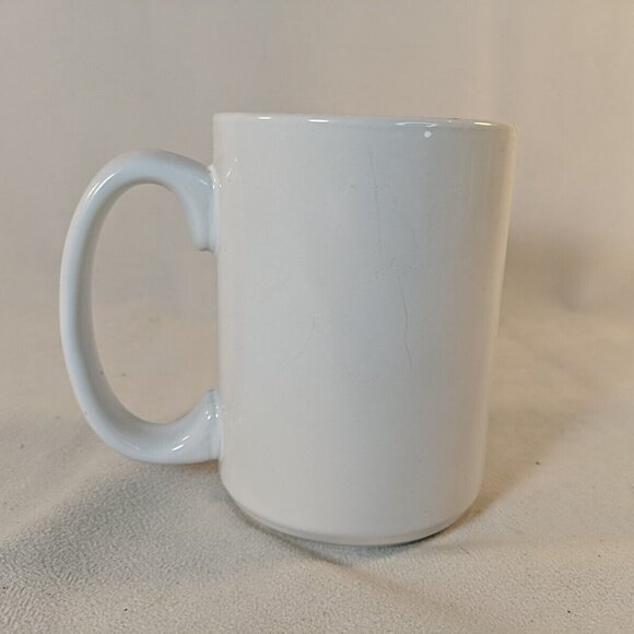 Harvard Business School Ceramic Mug Vintage White Gold Coffee Tea College US Uni - Picture 5 of 11